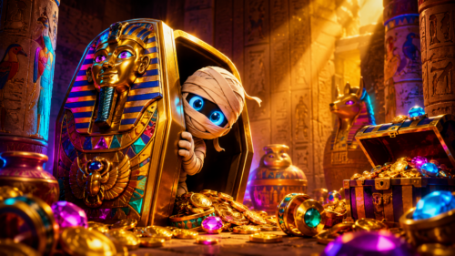 Golden Mummy’s Treasure Tomb